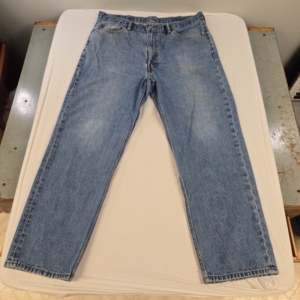 Levi's 550 Relaxed Fit Jeans Men's 40x31* Blue Denim Red Tab Straight Leg